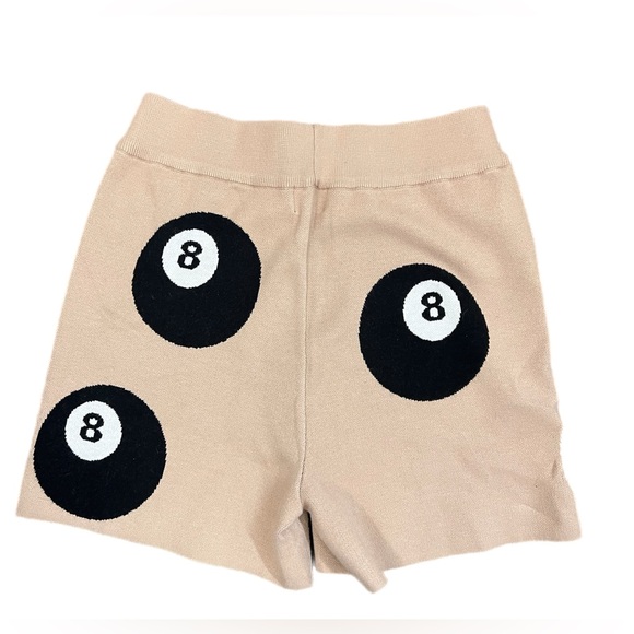 NWT Dressed in LALA The Future Is Now 8 ball Shorts size small - Picture 3 of 3